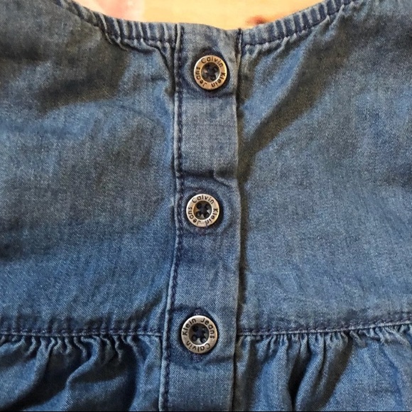 Calvin Klein Jeans 2pc Tunic/Leggings Set Sz 5 - Picture 7 of 8